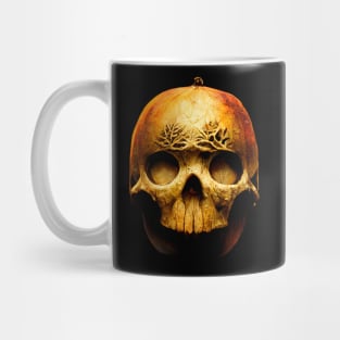 Scary Halloween Pumpkin Art Mug